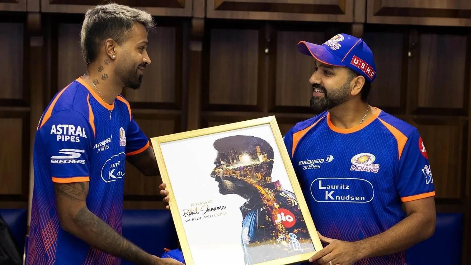 मैंने आपकी कप्तानी में डेब्यू किया, रोहित शर्मा के मुंबई इंडियंस में 15 साल, हार्दिक पंड्या ने यूं बधाई दी